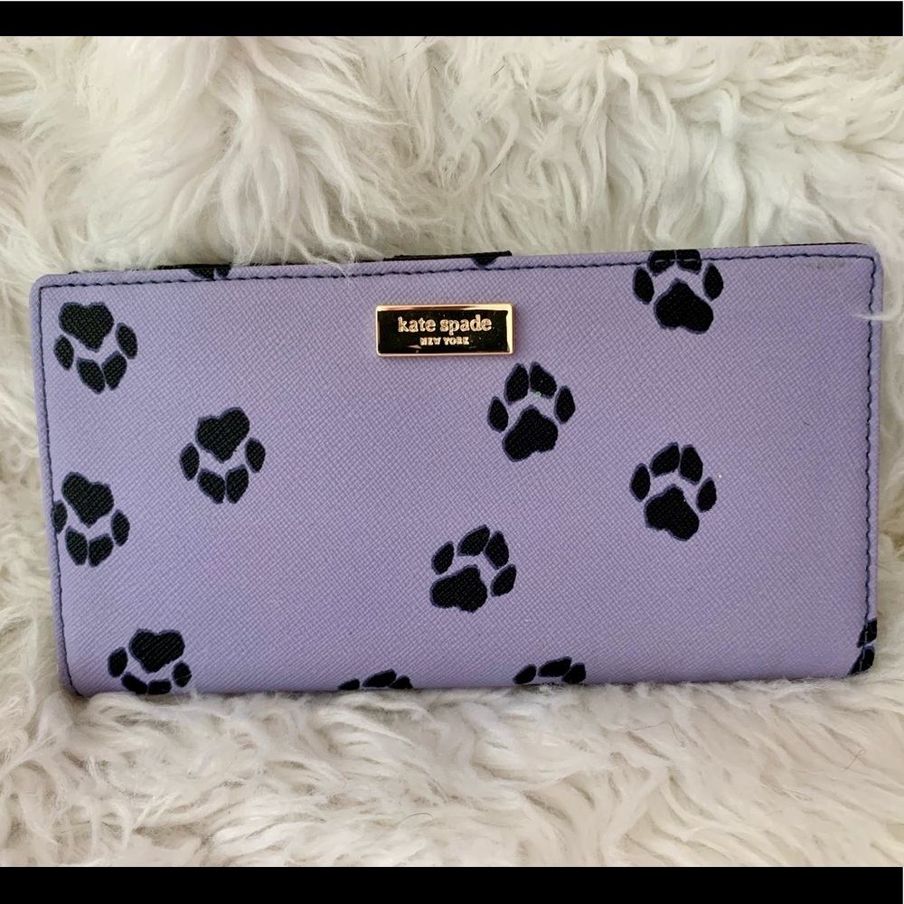 Kate Spade Paw Print Wallet